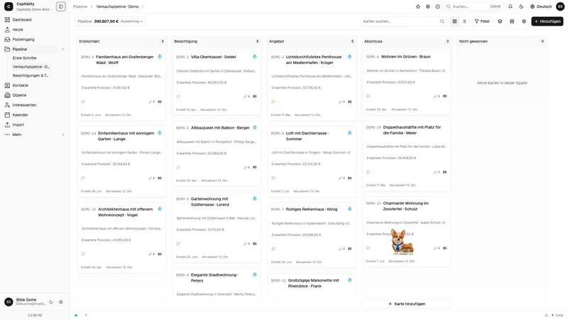 Sales pipeline and next steps